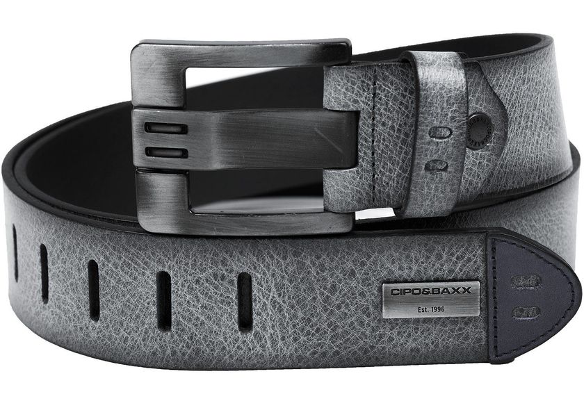 Cipo & Baxx Ledergürtel Eleganter Gürtel günstig online kaufen