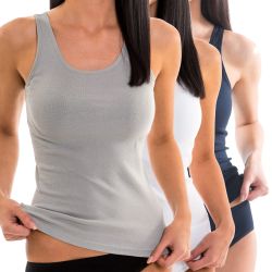 HERMKO Achselhemd 17310 Damen Tank Top günstig online kaufen