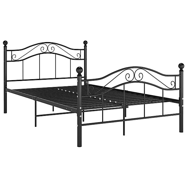vidaXL Bett Schwarz Metall 120x200 cm Modell 2922498 günstig online kaufen