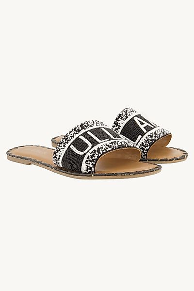Ulla Popken Sandalen Perlen-Schriftzug Memory Foam günstig online kaufen