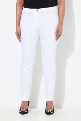 Ulla Popken Chinohose Chino-Hose Slim Elastikbund günstig online kaufen