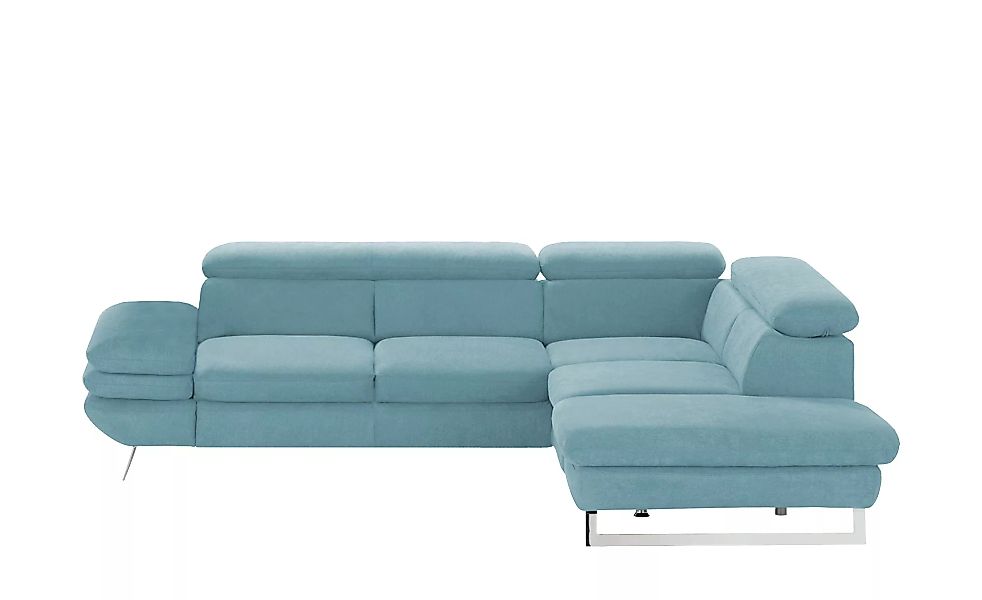 uno Ecksofa - blau - 74 cm - Polstermöbel > Sofas > Ecksofas - Möbel Kraft günstig online kaufen