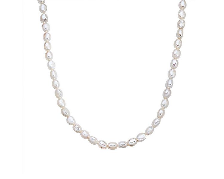 Valero Pearls Perlenkette gelbgold, aus Süßwasser-Zuchtperlen günstig online kaufen