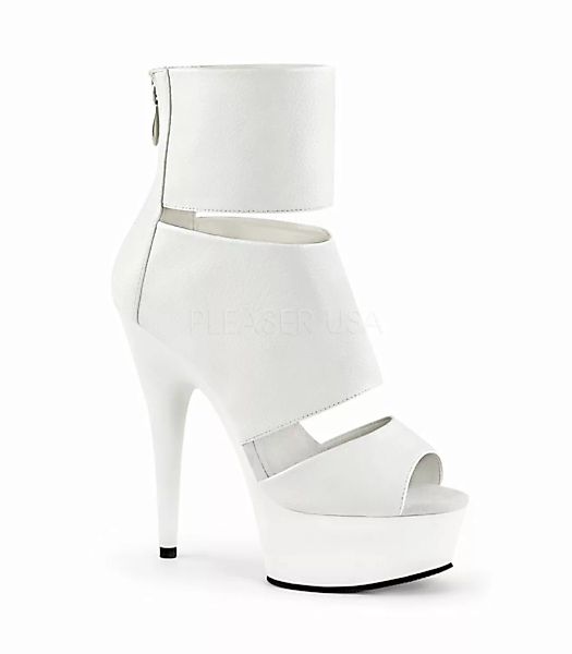Sommer Stiefelette DELIGHT-600-16 - PU Weiß (Schuhgröße: EUR 40) günstig online kaufen