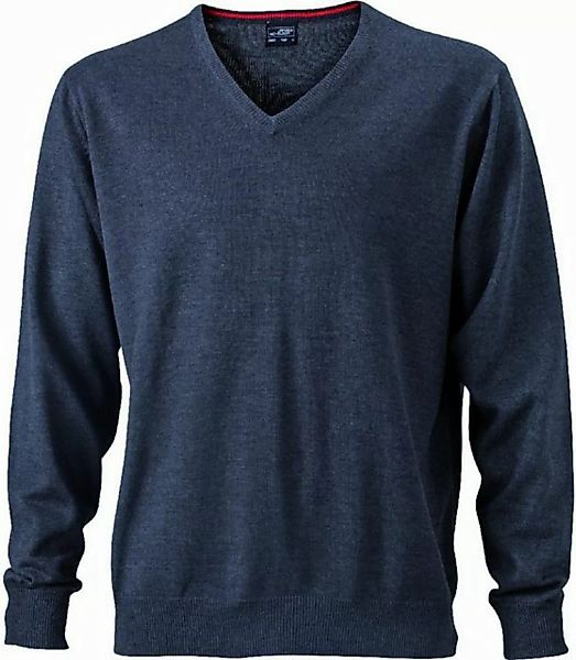 James & Nicholson Strickpullover JN 659 Herren V-Neck Pullover Leichte Stri günstig online kaufen