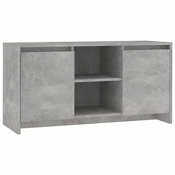VidaXL TV-Schrank Betongrau 102x37,5x52,5 cm Holzwerkstoff  Modell 1 günstig online kaufen