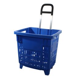GERSO Einkaufskorb Einkaufstrolley Einkaufskorb m. Rollen günstig online kaufen