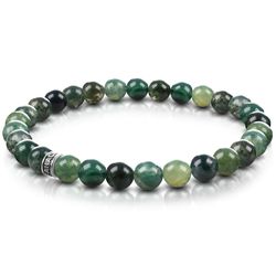 FABACH Perlenarmband 6mm Edelstein-Perlen & Sterling günstig online kaufen