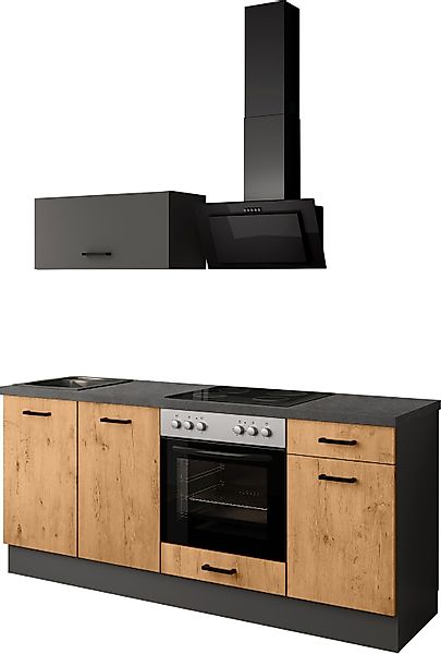 IMPULS KÜCHEN Küchenzeile ""Lissabon", Ausrichtung wählbar, Schubkästen mit günstig online kaufen