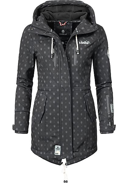 Marikoo Funktionsmantel "Zimtzicke" Wasserdichter Softshell Parka mit Kapuz günstig online kaufen