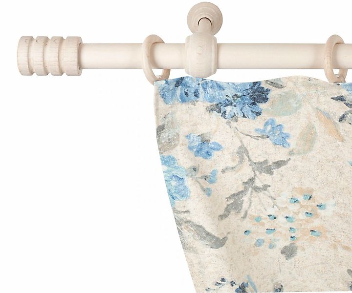 SN DECO GROUP Gardinenstange "Pisa" 1 läufig-läufig Fixmaß 28 mm, Holz, ver günstig online kaufen