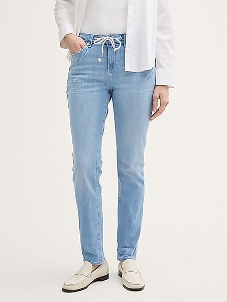 Tom Tailor Damen Jeans TAPERED - Mid Waist - Tapered Fit günstig online kaufen