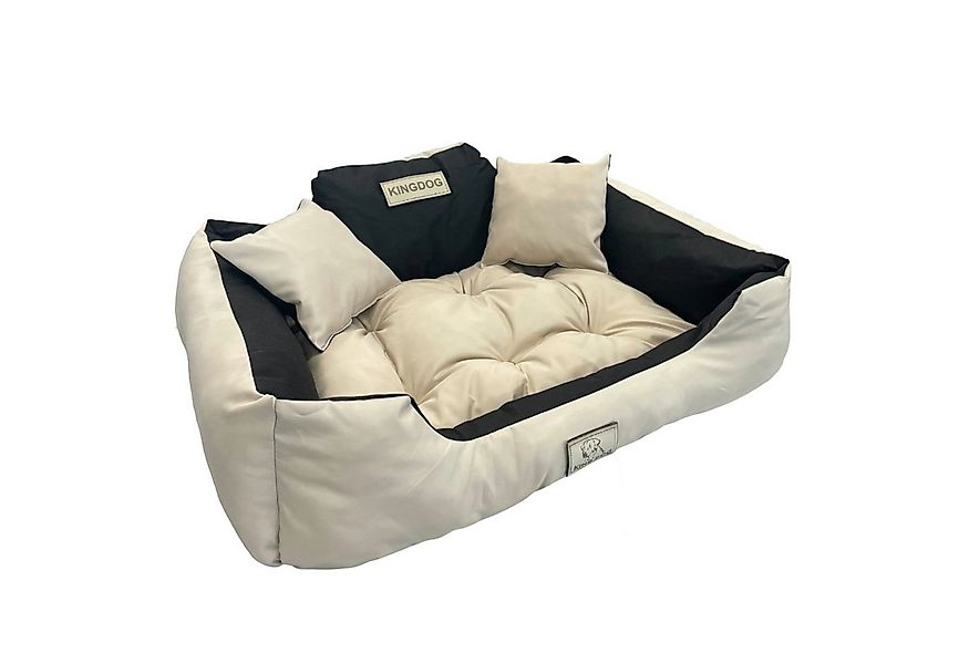 AIO Tierbett, KingDog Hunde- und Katzenbett XXL Außenmaße: 130x105 cm günstig online kaufen