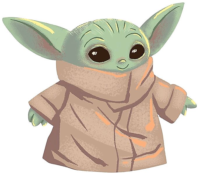 Komar Bild "Mandalorian The Child Cutie", Disney-Star Wars, (1 St.), Wandbi günstig online kaufen