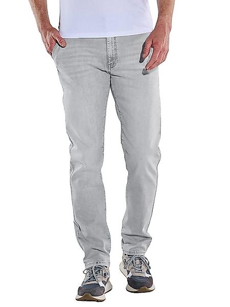 emilio adani Slim-fit-Jeans Herren Jeans im Chino-Design, Hellgrau günstig online kaufen