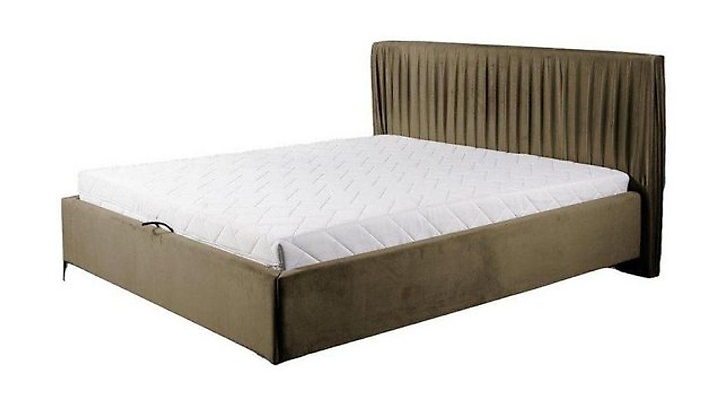 JVmoebel Bett Bett mit Bettkasten Schlafzimmer Polster Elegante Hotel Zimme günstig online kaufen