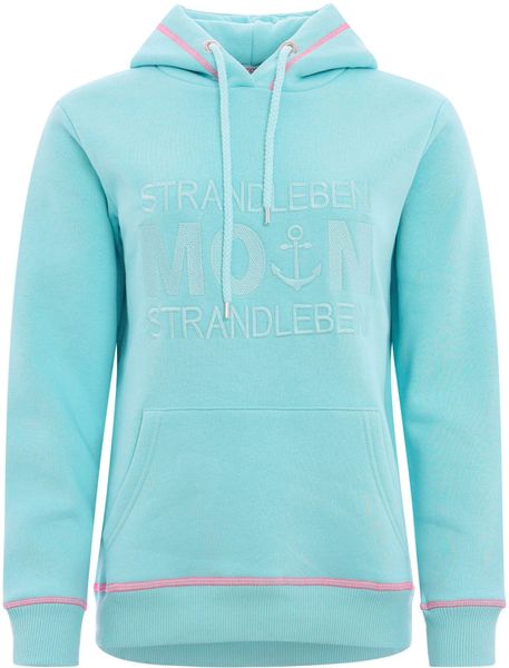 Zwillingsherz Hoodie Strandleben Moin mit gesticktem günstig online kaufen