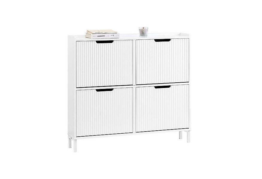 SoBuy Schuhkipper FSR177, Flurschrank Hoch Kommode für Diele, Flur, Schuhsc günstig online kaufen