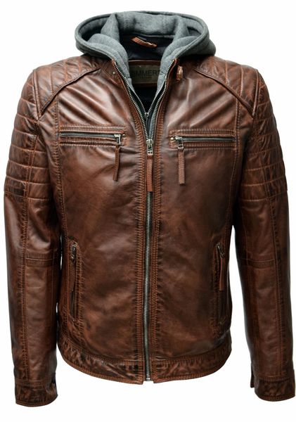 Zimmert Leather Lederjacke Carlo mit abnehmbarer günstig online kaufen