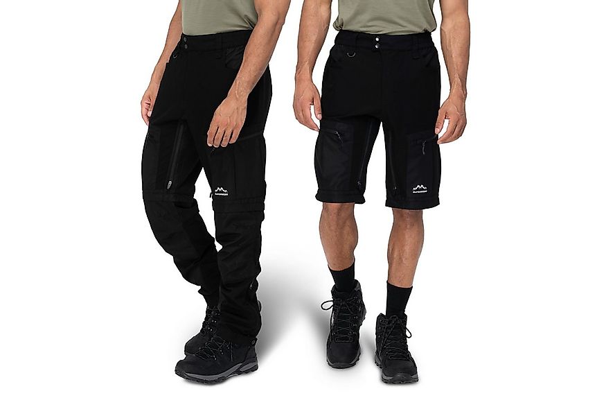 Alpenwert Trekkinghose Herren wasserabweisend, elastisch mit Belüftung und günstig online kaufen