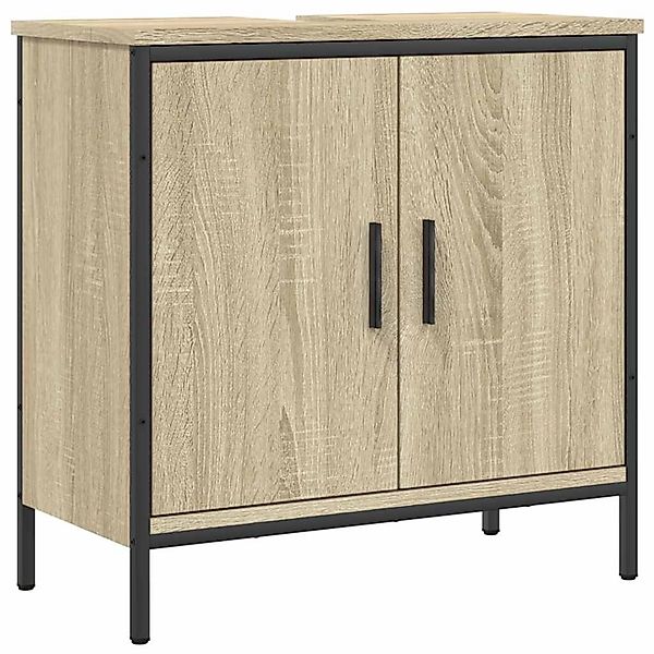 vidaXL Waschbeckenunterschrank Sonoma-Eiche 60x30x60 cm Holzwerkstoff 84244 günstig online kaufen