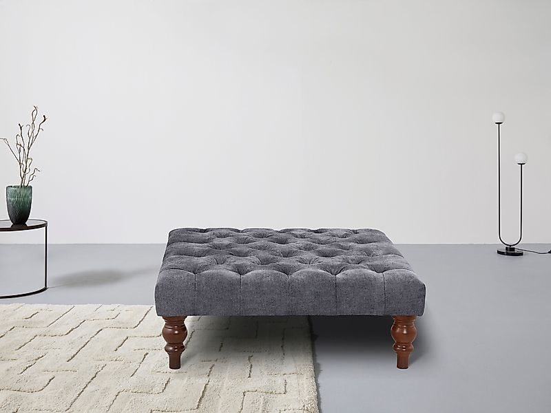 Home affaire Polsterhocker Chesterfield, mit Knopfheftung, günstig online kaufen