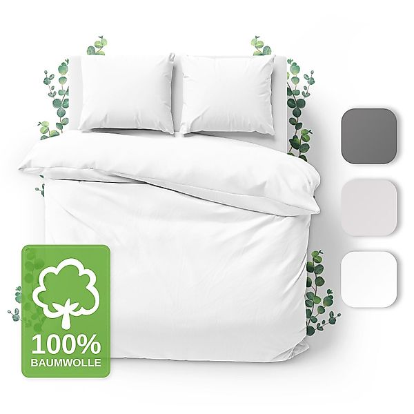 Jacobson Bettwäsche Set - 100% Baumwolle, günstig online kaufen