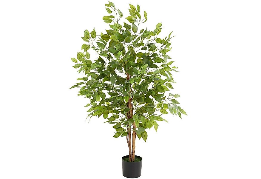Künstliche Zimmerpflanze Künstlicher Ficusbaum Ficusbaum, tectake, Höhe 120 günstig online kaufen
