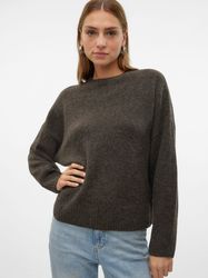 Vero Moda Strickpullover VMBOOM LS O-NECK günstig online kaufen