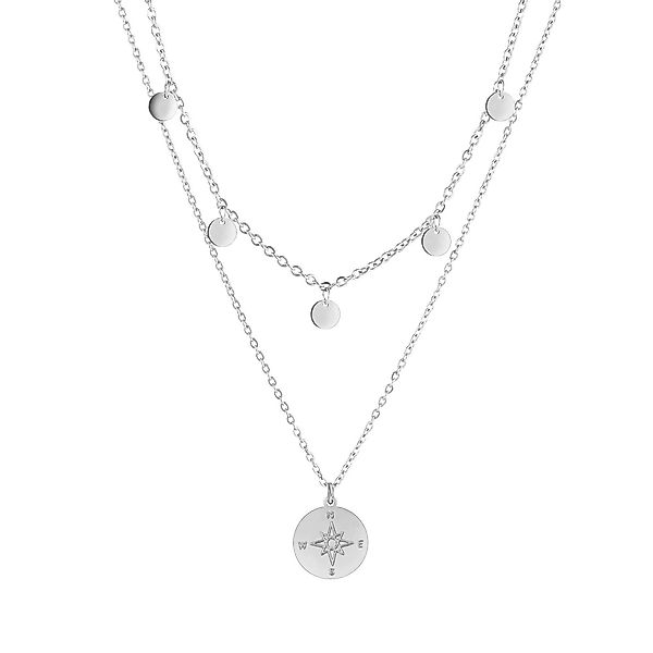 Kim Johanson Schmuckset Kompass, mit Plättchen- günstig online kaufen