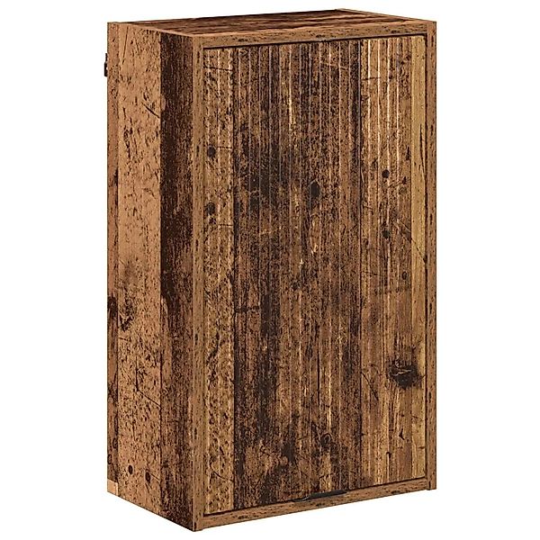 vidaXL Badezimmerschrank Wandmontiert Altholz 39 x 23,5 x 65 cm 883392 günstig online kaufen