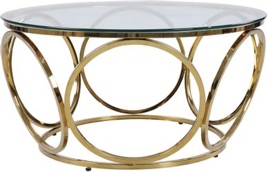 SalesFever Couchtisch "Couchtisch im eleganten Stil" mit Design-Gestell aus günstig online kaufen