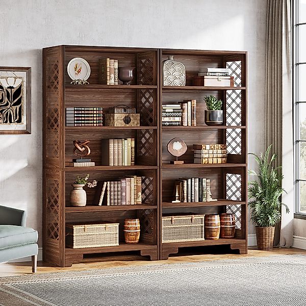 Tribesigns Bücherregal 6-stöckiges Standregal, 180cm regal günstig online kaufen