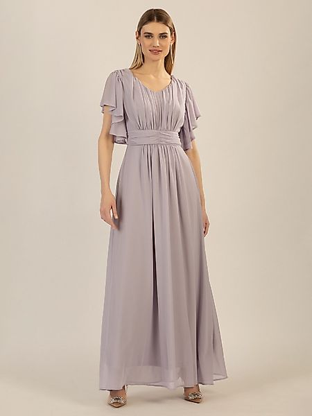 Apart Abendkleid aufwendig gearbeitet mit drappierten günstig online kaufen