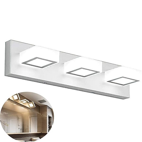 ZEUOPQ Spiegelleuchte 3 Köpfe LED Spiegelleuchte günstig online kaufen