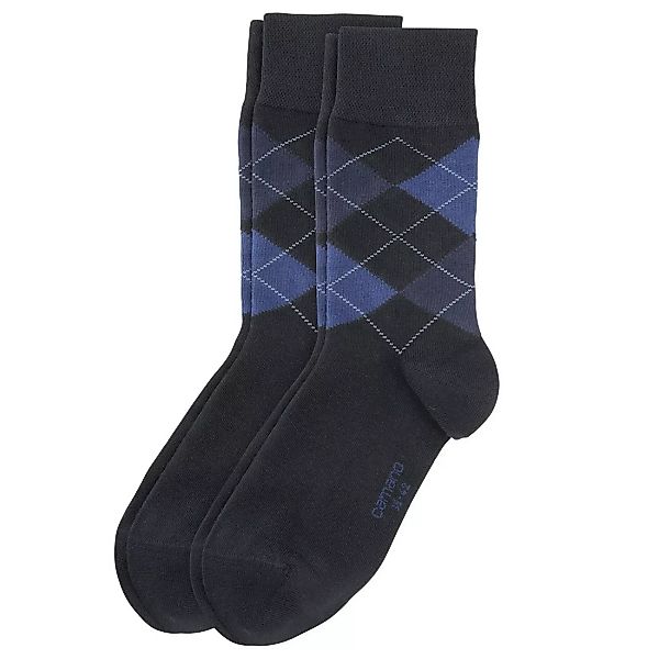 Camano Herren Socken CA-Soft Argyle 2er Pack günstig online kaufen
