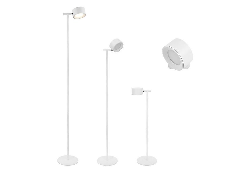 MeLiTec LED Stehlampe Stehleuchte ST55, LED wechselbar, warmweiß günstig online kaufen