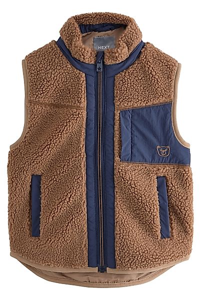 Next Steppweste Gilet-Jacke aus Borg (1-tlg) günstig online kaufen