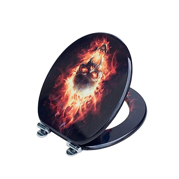 SINOBATH WC Sitz Mit Absenkautomatik MDF Holzkern H143 günstig online kaufen