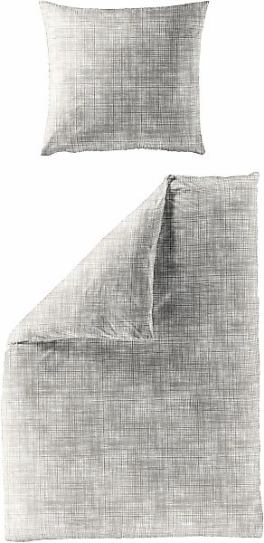 BIERBAUM Bettwäsche "4172" 2 Stk. Mako-Satin, 100 % Baumwolle, pflegeleicht günstig online kaufen