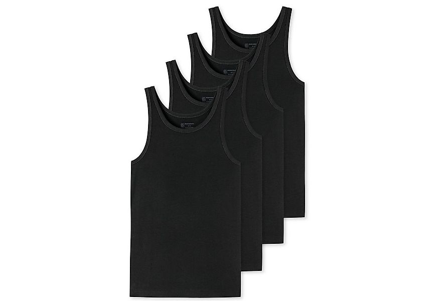 Schiesser Unterhemd Organic Cotton (Mehrpack, 2-St., 4 Stück) mit Bio-Baumw günstig online kaufen