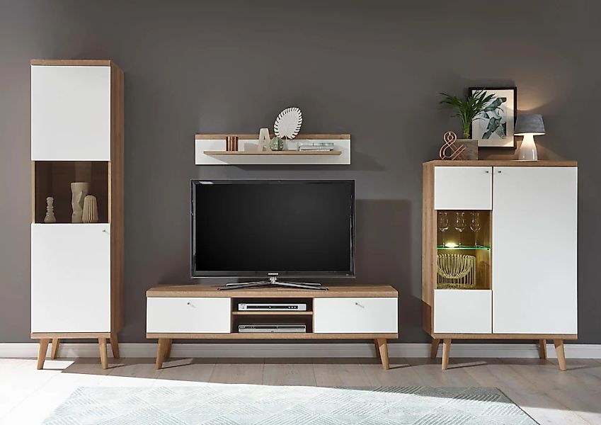 andas Wohnwand "Merle", (Set, 4 St.) günstig online kaufen