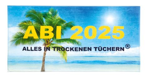 Egeria Strandtuch ABI 2025, Frottiervelours (1-St), günstig online kaufen