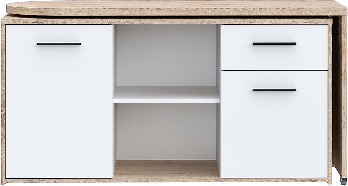 FORTE Schreibtisch "Aliklia", multifunktional, Tischplatte ausschwenkbar, m günstig online kaufen