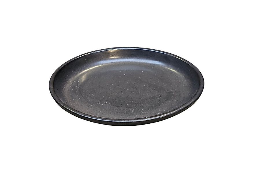 Teramico Blumentopfuntersetzer Unterteller Keramik 40cm Anthrazit Vogelträn günstig online kaufen