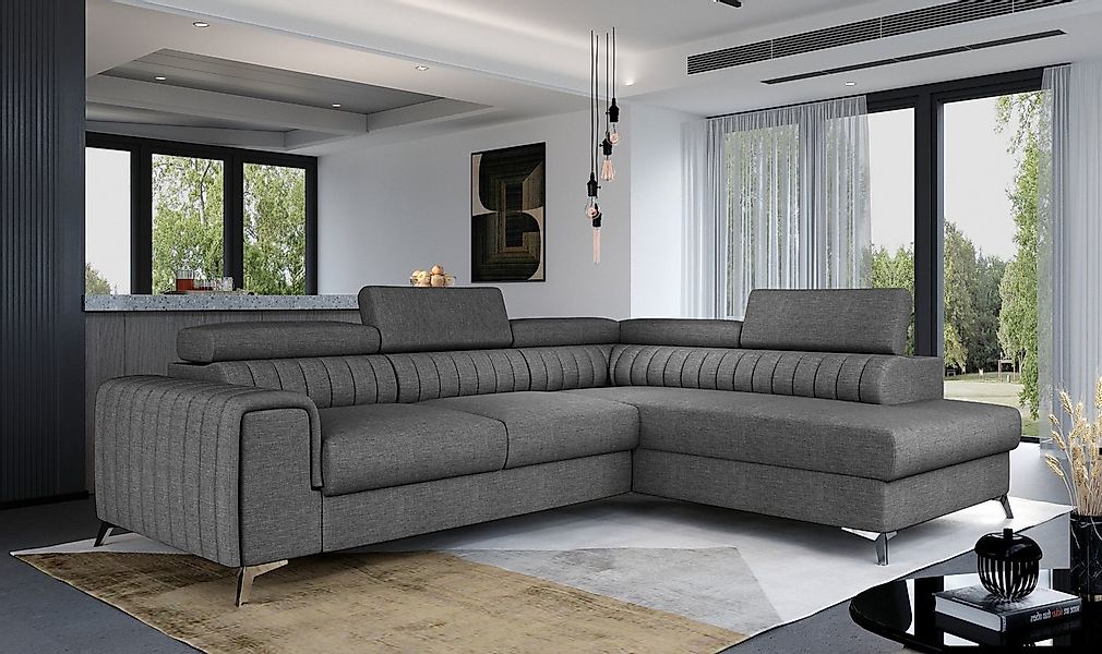 MOEBLO Ecksofa OLIVIER, mit Schlaffunktion und günstig online kaufen