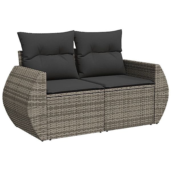 vidaXL Loungesofa Gartensofa 2-Sitzer mit Kissen günstig online kaufen