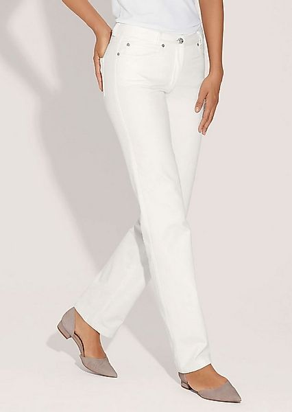 MADELEINE Gerade Jeans Schmale Jeans im Five-Pocket-Style Basichose mit For günstig online kaufen