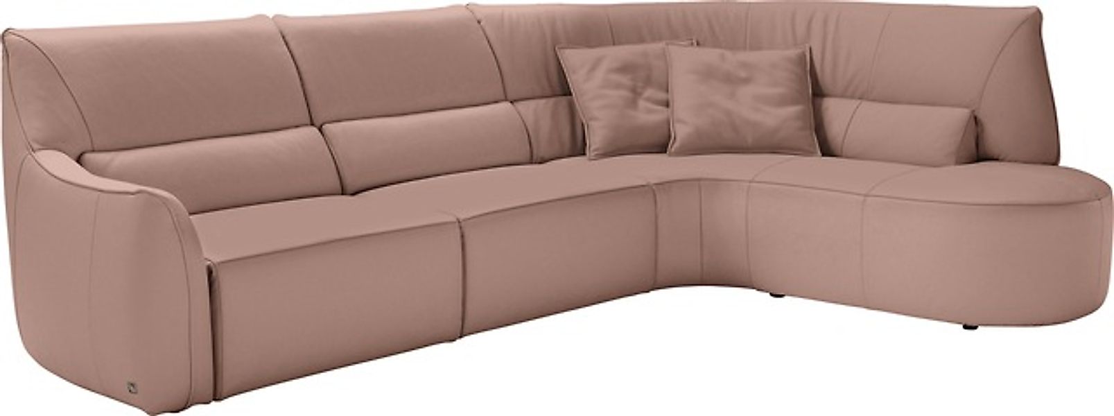 Egoitaliano Ecksofa »Puffy, extravagant & edel, Retro Designsofa, hoher Sit günstig online kaufen