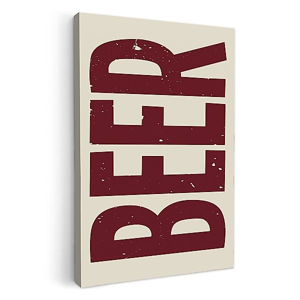 OneMillionCanvasses® Leinwandbild Japandi - Bär - günstig online kaufen